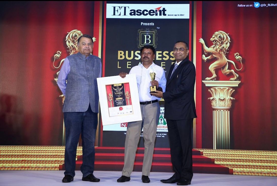 ET Ascent Business Leader Award presented to Dr. P. Upender Rao