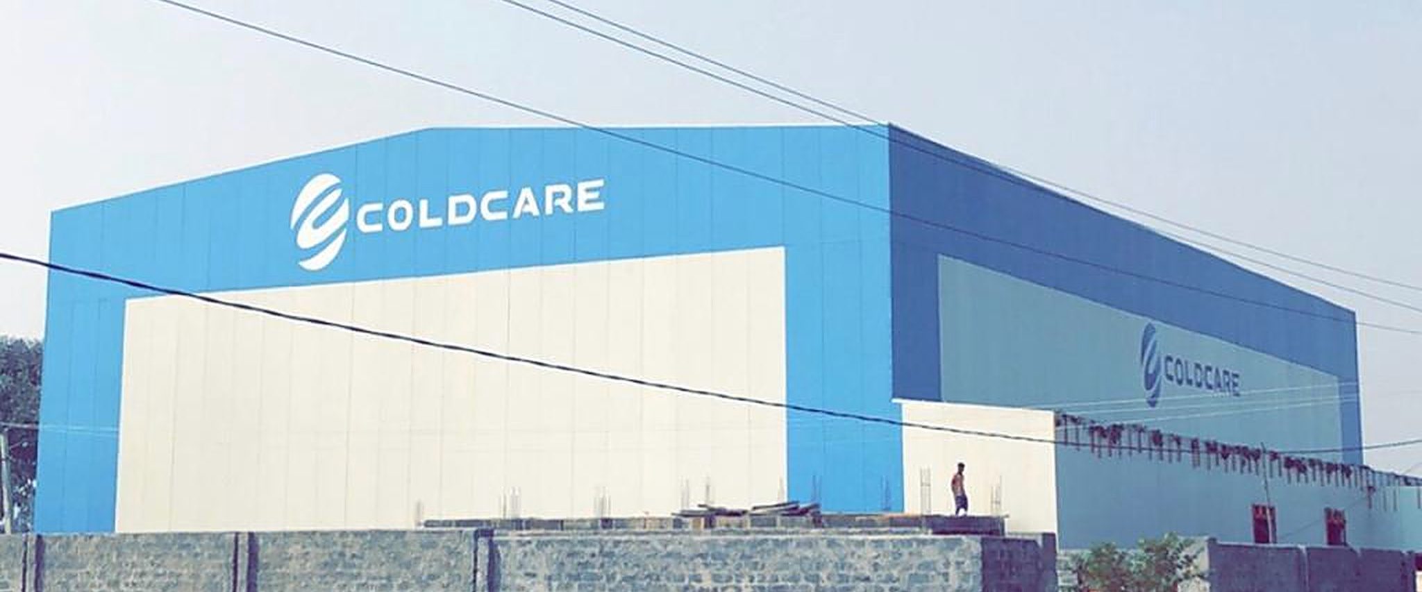 A Cold Care Services cold storage facility